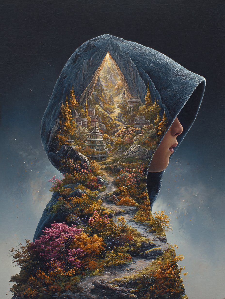 Imagery created with Awaken The AI Artist Within