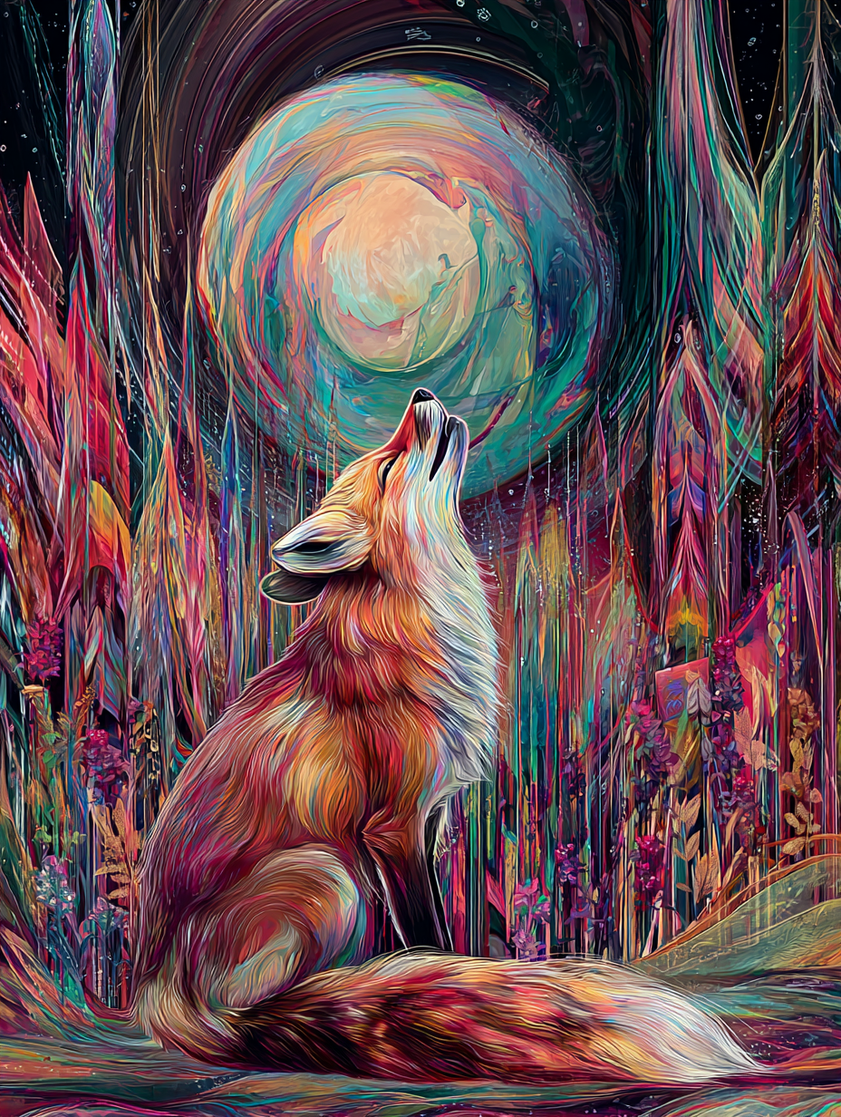 Imagery created with Awaken The AI Artist Within