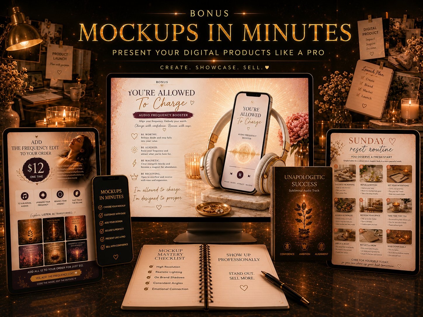 Mockups in Minutes — bonus module