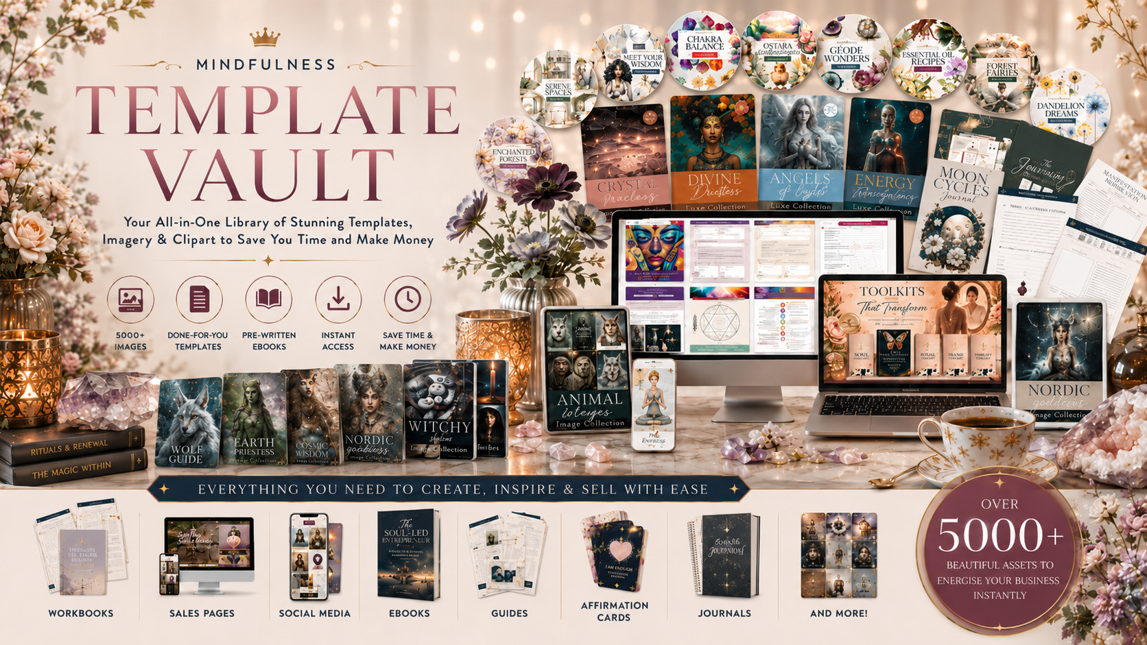 The Done-For-You Template & Imagery Vault